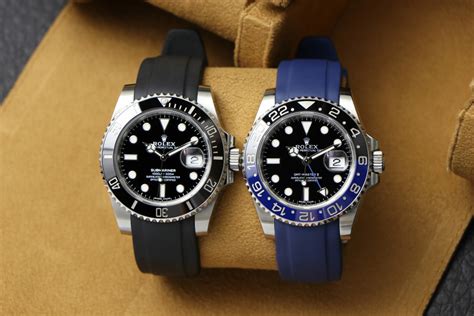 how to adjust the strap on a rolex submariner|rolex submariner with rubber strap.